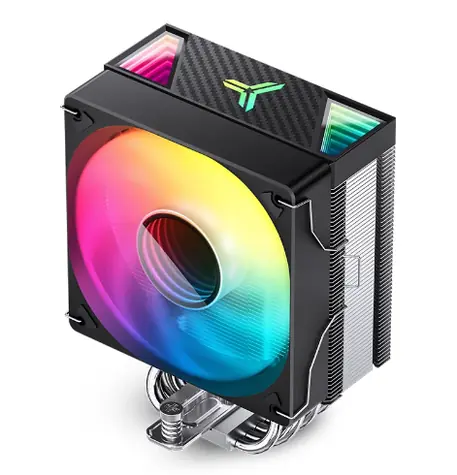 Jonsbo CR-1000 V2 PRO ARGB czarny / 1x 120mm / Łożysko hydrauliczne / 32 dB @ 1500 RPM / 59,48 CFM / AMD + Intel