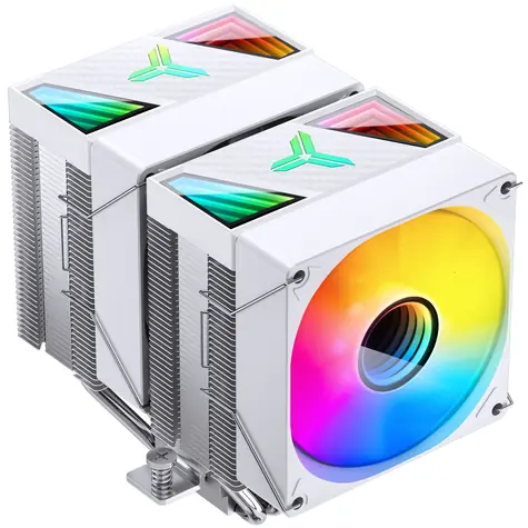 Jonsbo CR-1400 DV2 biały / 2x 92mm / Łożysko hydrauliczne / 33,8 dB przy 2300 obr./min / 38,2 CFM / AMD + Intel
