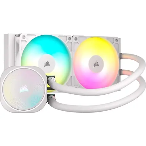 Corsair NAUTILUS ARGB biały / 2x 120mm / 34dB / 300-2100 RPM / 74.4CFM / Intel + AMD