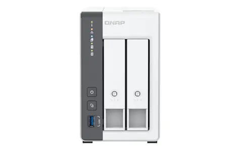 QNAP TS-216G / ARM Cortex A55 2,0 GHz / 4 GB RAM / 2x 2,5" lub 3,5" SATA III / 1x USB 3.0 i 2x USB 2.0 / 1x GLAN
