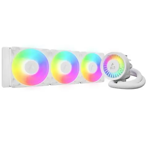 ARCTIC Liquid Freezer III Pro 360 ARGB biały / 3x 120mm / 2500 RPM / 77 CFM / AMD + Intel