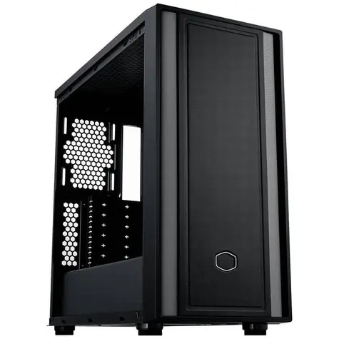 Cooler Master MasterBox 600 Lite czarny / ATX / 1x USB-A 3.0 i 1x USB-C 3.1 / bez zasilacza / przezroczysty panel boczny
