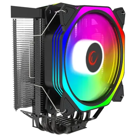 Rampage Octagon C50 czarny / 120mm / TDP 165W / 29 dB @ 1800 RPM / 57 CFM / Intel + AMD 
