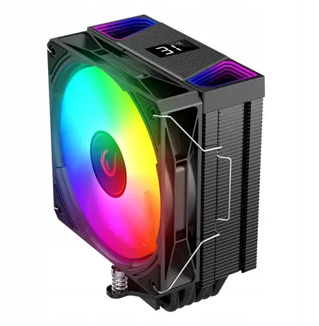 Rampage Octagon C70 czarny / 1x 120mm / TDP 220W / 26 dB @ 1800 RPM / 63 CFM / Intel + AMD 