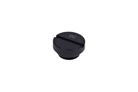 Korek uszczelniający śrubowy Alphacool HF czarny / G1/4