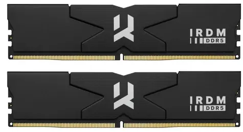 Goodram IRDM 64GB (2x32GB) 6400MHz czarny / DDR5 / DIMM / CL32 / 1.35V