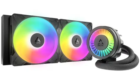 ARCTIC Liquid Freezer III Pro - 280 A-RGB czarny / 2x 140 mm / 2500 obr./min / 110 CFM / AMD + Intel