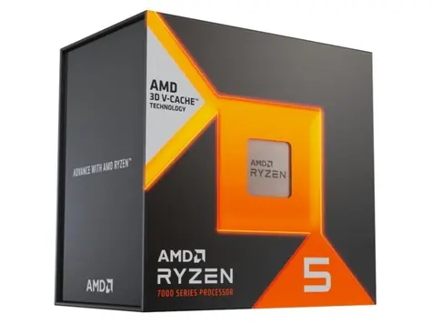 AMD RYZEN 5 7500X3D @ 3,7 GHz / Turbo 4,5 GHz / 6C12T / L2 6MB L3 96MB / AM5 / Zen 4 / 65W