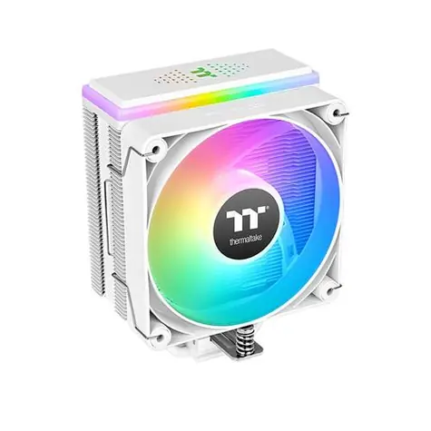 Thermaltake ASTRIA 200 ARGB biały / 120 mm / 1800 obr./min @ 26,8 dB / 65 CFM / TDP 210 W / AMD + Intel