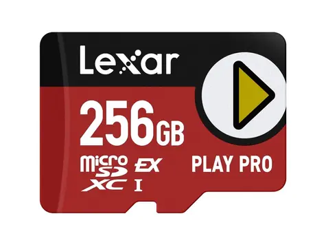 Karta Lexar PLAY PRO microSDXC Express Card 256 GB / odczyt: 900 MBps / zapis: 600 MBps / V30