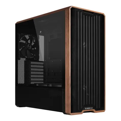 Lian Li LANCOOL 217 czarny / ATX / 2xUSB 3.0 + 1xUSB C / bez zasilacza / przezroczysty panel boczny