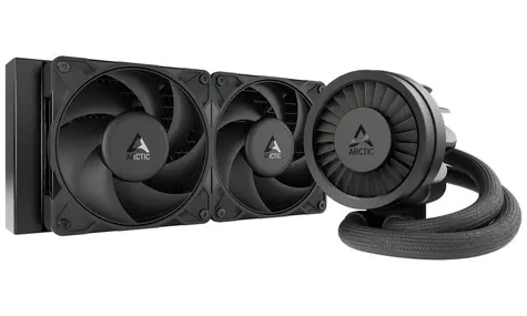 ARCTIC Liquid Freezer III Pro 240 czarny / 2x 120 mm / łożysko dynamiczne / 0,3 Sone / 600 - 3000 obr./min / Intel + AMD