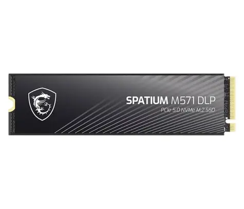 MSI Spatium M571 4 TB / M.2 2280 / PCIe Gen5 / 3D NAND flash / R: 14500 MB/s / W: 11000 MB/s / MTBF: 1,5 MHz