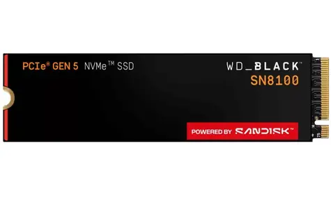 WD Black SN8100 4TB / M.2 SSD 2280 NVMe / PCIe 5 x4 / odczyt: 14900 MBs / zapis: 14000 MBs / 5 lat