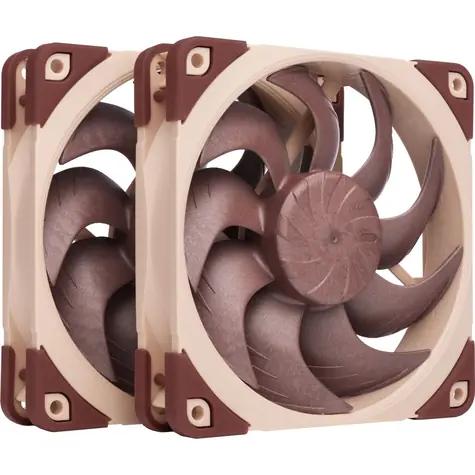 Noctua NF-A12x25 G2 PWM (2 szt.) / 120 mm / łożysko SSO2 / 22,5 dB przy 1800 obr./min / 107,3 m3h / 4-pinowe