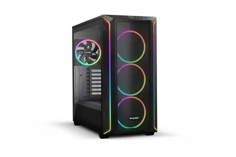 Be quiet! SHADOW BASE 800 FX czarny / E-ATX / ARGB / 2x USB A / 4X 140 mm 