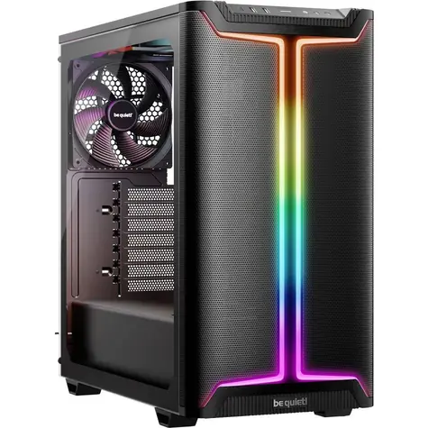 Be quiet! PURE BASE 501 DX czarny / ATX / ARGB / 2x USB A / 3x 140 mm 