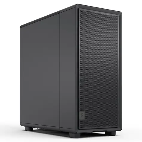 Fractal Epoch Black SOLID / Midi Tower / ATX/mATX / bez zasilacza / USB-C / USB-A
