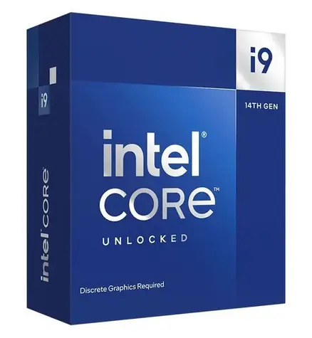 Bez pudełka - Intel Core i9-14900KF @ 3,2 GHz / TB 6 GHz / 24 rdzenie / 32 wątki / L3 36 MB / bez VGA / Raptor Lake Refresh / 253 W / bez pudełka