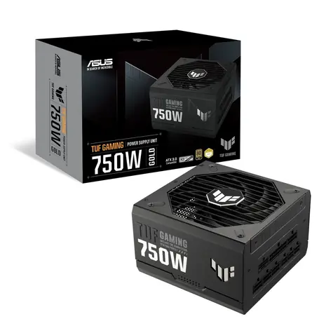 Bez opakowania - Asus TUF-750G-GAMING 750 W / ATX / 750 W / 80 PLUS Gold / 135 mm / modułowy / bez opakowania