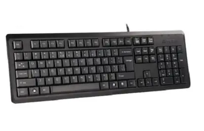 A4Tech KR-92 Czarny / Klawiatura przewodowa / CZ / USB / 1,5m