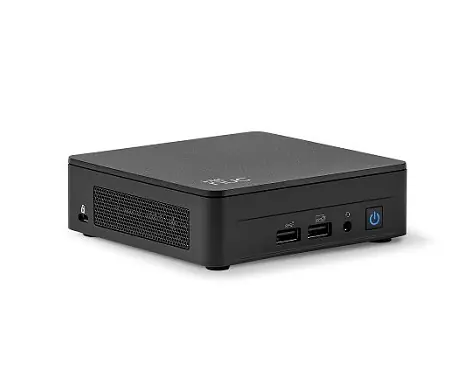 Asus NUC GEN13 Arena Canyon RNUC13ANKI70000 czarny / Core i7-1360P 2,2 GHz / 2x gniazdo DDR4 / gniazdo M.2 / Iris Xe / brak systemu operacyjnego