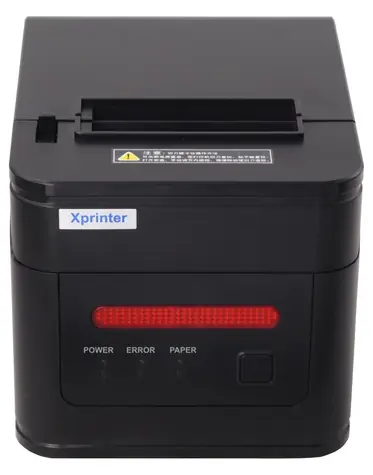 Xprinter C260-L / Drukarka termiczna kasowa / USB / LAN / RS232 / 80mm / obcinarka / Czarna
