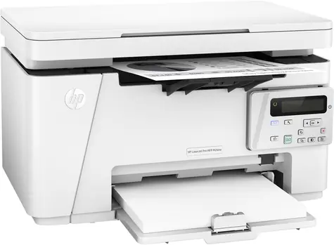 HP LaserJet Pro M26nw / multifunkce čb laser / A4 / fax / sken / kopírka / USB / Wi-Fi / bílá