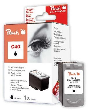 Wkład kompatybilny z Peach Canon PG-40, czarny, 23 ml