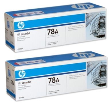 Oryginalny toner HP CE278AD / LJ P1566, P1606 / 2x2100 stron / Czarny