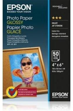 Papier fotograficzny Epson błyszczący 10x15 50 arkuszy / błyszczący