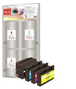 Alternatywne wkłady Peach Regenerowane 932XL i 933XL MultiPack / HP OFFICEJET 6100 / Chip OEM / MultiPack