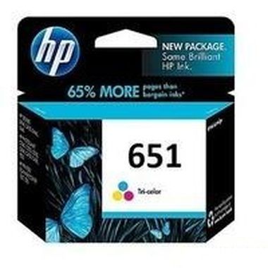Oryginalny wkład HP 651 trójkolorowy / DeskJet 5575