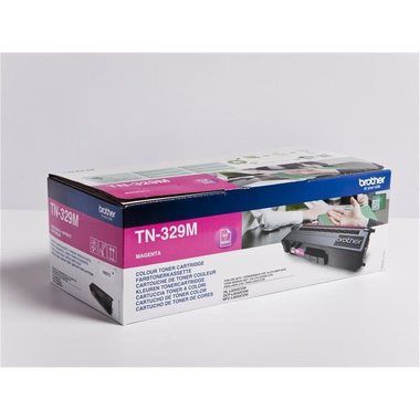 Oryginalny toner Brother TN-329M / DCP-L8450/HL-L8350/MFC-L8850 / 6000 stron / fioletowy