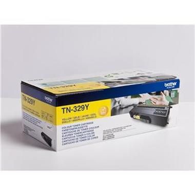 Oryginalny toner Brother TN-329Y / DCP-L8450/HL-L8350/MFC-L8850 / 6000 stron / żółty