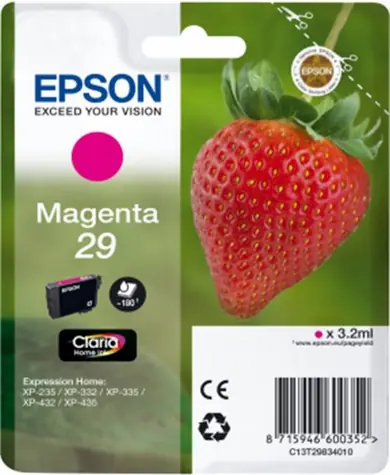 Oryginalny wkład Epson T2983 29 / XP-235, XP-332 / 3,2 ml / Magenta
