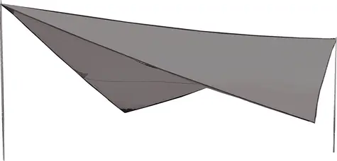 High Peak Tarp 2 / Osłona przeciwsłoneczna / 400x400 cm