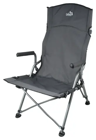 Cattara MERIT XXL 111cm / Składane krzesło kempingowe / nośność: 135 kg