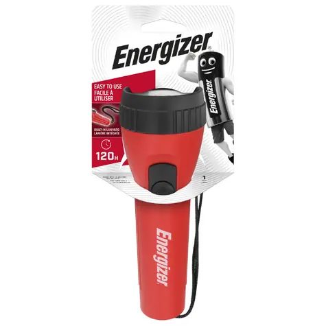 Energizer ESV011 LED 25lm pomarańczowy / Latarka / poświata do 35m / 2x HR20