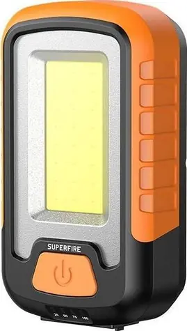 Latarka warsztatowa Superfire G21 pomarańczowa / 650lm / USB