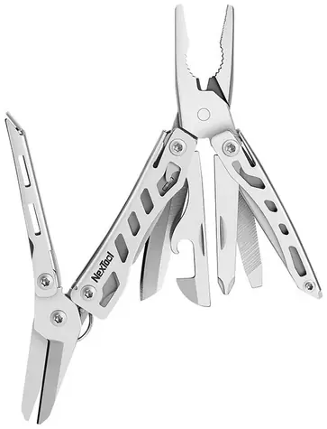 Nextool NE20178 Multitool srebrne / Szczypce wielofunkcyjne / 12 narzędzi 