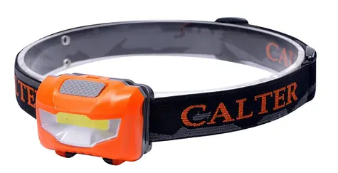 CALTER BASIC 3WCOB-120lm / Latarka czołowa / 42g / 6-8h / 3 × AAA