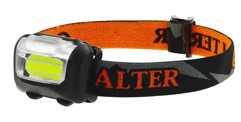 CALTER BASIC 5SMD-100lm / Latarka czołowa / 40g / 4-6h / 3 × AAA