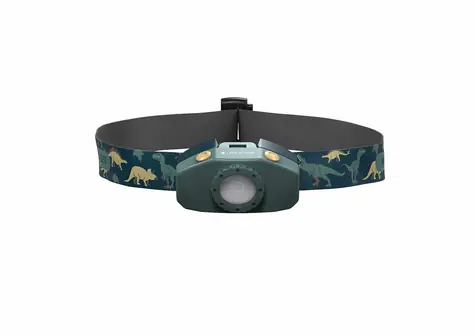 Dziecięca latarka czołowa Ledlenser KIDLED2 Dino / 40/5 lm / IPX4 / 1x AAA