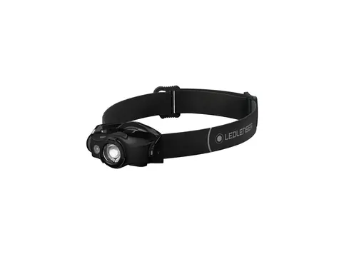 Latarka czołowa Ledlenser MH4 czarna / 400/20 lm / IP54 / Li- ION / 14500 mAh