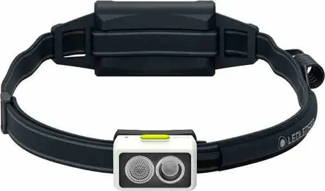 Latarka czołowa Ledlenser NEO 5R biało-limonkowa / 600/300/100/20 lm / IP54 / Li- ION