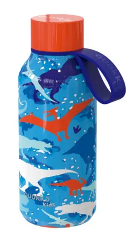 Quokka Dziecięca butelka termosowa SOLID Dinozaur 330 ml