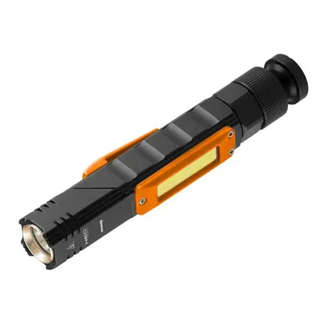 Neo Tools 99-034 / Latarka akumulatorowa LED / 3W / 300 lm / poświata 70 m / Li- ION / IP20