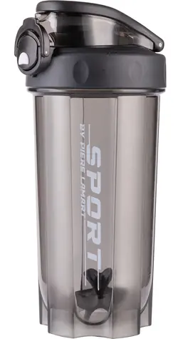 Lamart Shake Sports Bottle 600ml czarny / tritan