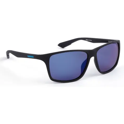Gogle Shimano Technium Matte Black&Blue Mirror